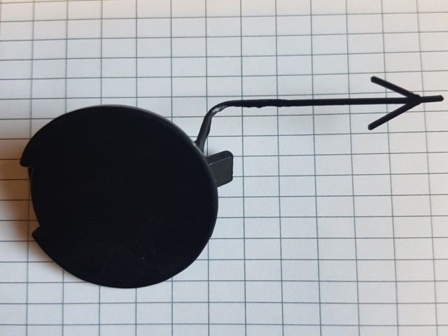 Alfa Romeo MiTo utángyártott új, első vonószem takaró 156084391