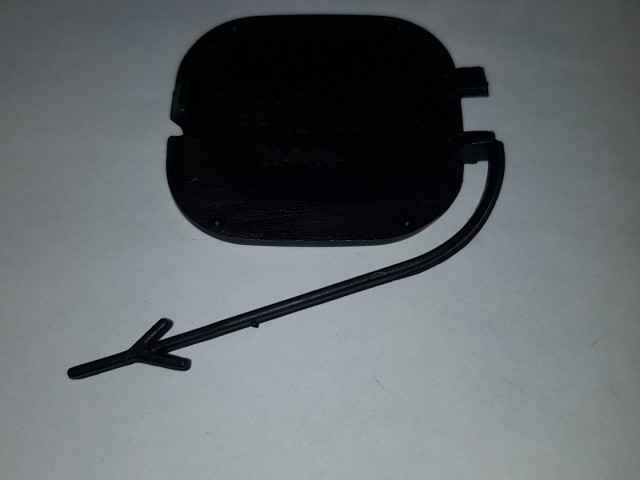 Fiat Panda III. utángyártott új, hátsó vonószem takaró