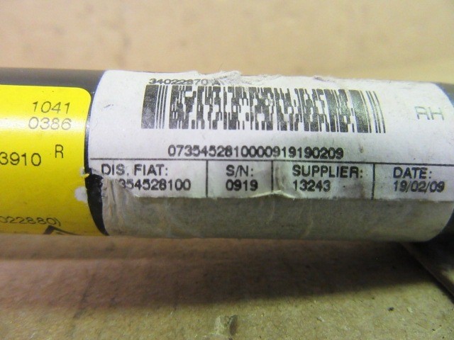 Fiat 500 jobb első övfeszítő  735452810