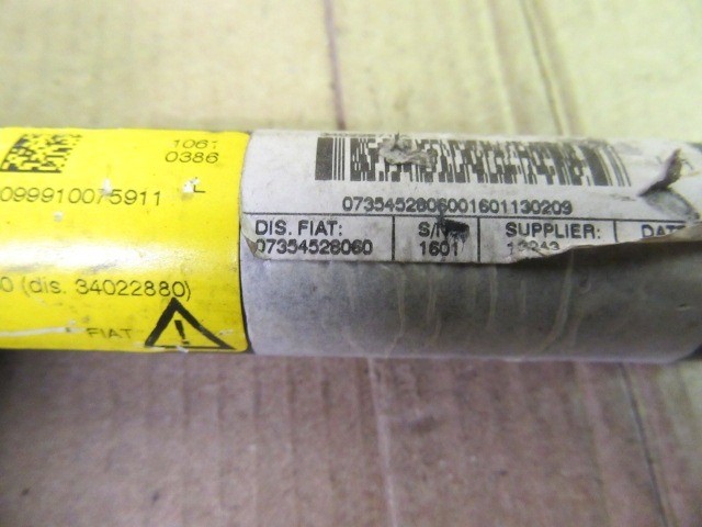 Fiat 500 bal első övfeszítő 735452806