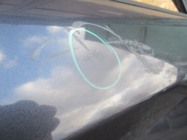 136637 Ford Fiesta 2008-2017 bal hátsó ajtó a képen látható sérüléssel 