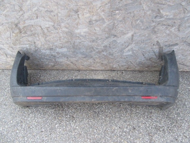 150075 Fiat Doblo III. 2009-2015 fényezetlen fekete hátsó lökhárító kétajtós kivitelhez