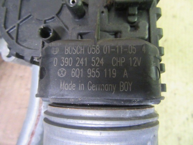 Skoda Fabia  1999-2007 első ablaktörlő motor mechanikával