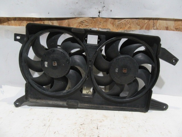 Alfa Romeo 156 Diesel műanyag keretes két ventilátoros  hűtőventilátor