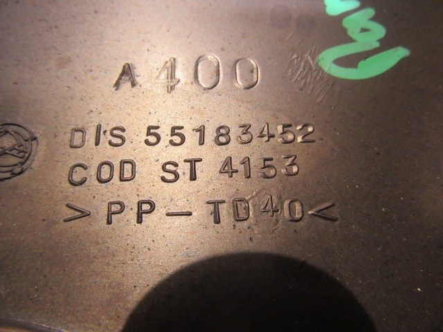 Alfa Romeo/Fiat/Lancia 55183452 számú vezérlés burkolat