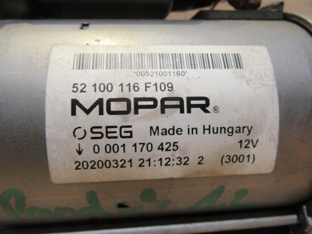 Fiat Panda III. 2012- 1,2 8v benzin önindító 52100116