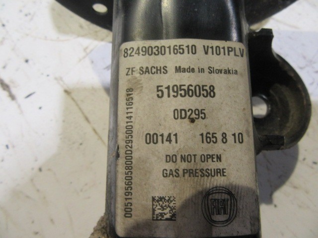 Fiat 500 l 1,6 16v Diesel bal első lengéscsillapító, barna, narancs, citrom, citrom színjelölésű rugóval