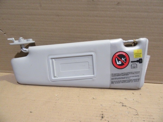 Fiat Idea szürke színű bal oldali tükrös nap ellenző