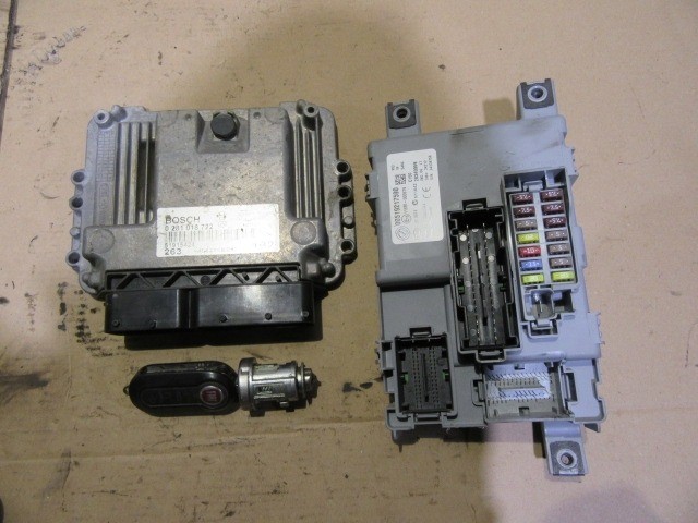 151436 Fiat Doblo III. 2009-2015  2,0 16v Diesel motorvezérlő szett 51915424 , 0281018722