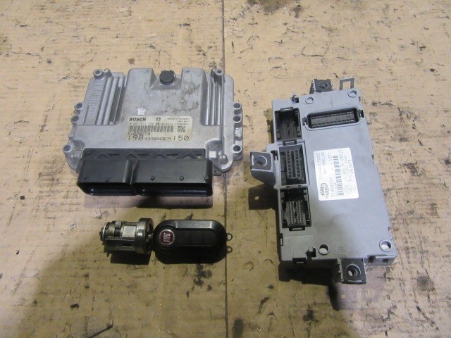 153236 Fiat Bravo 2007-2014 1,9 16v Diesel motorvezérlő szett 51828270 , 0281013580