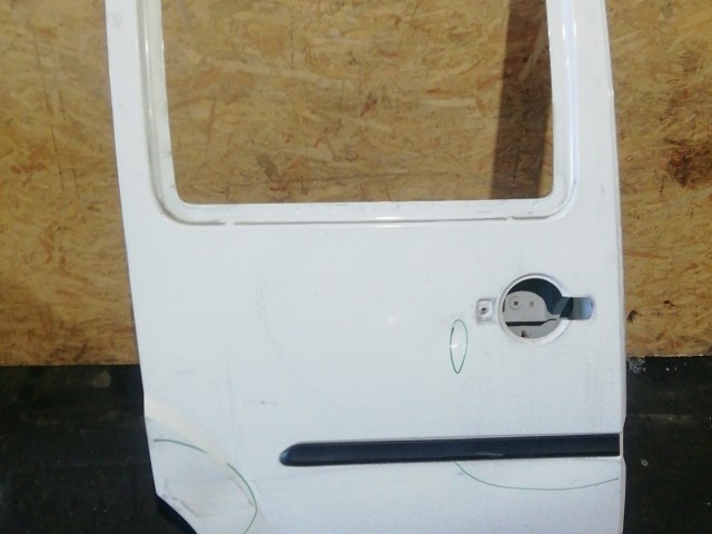 153771 Fiat Doblo I. 2000-2005 üveg helyes, jobb toló ajtó a képen látható sérüléssel