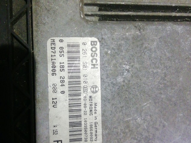 153838 Alfa Romeo 156 2,0 16v Jts Selespeed váltós motorvezérlő szett 55185284 , 0261s01010