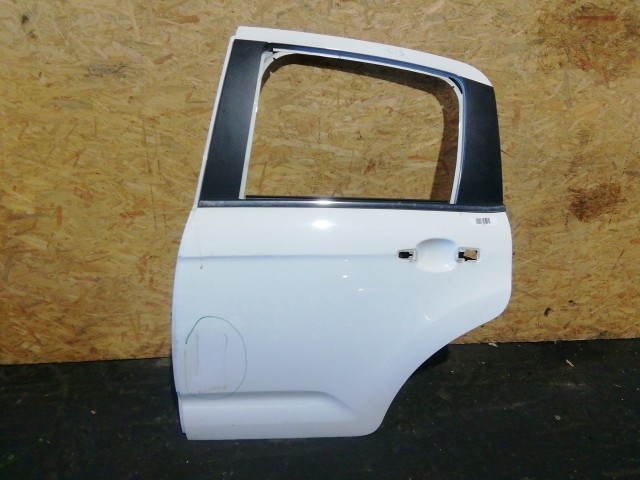 153957 Citroen C3 2008-2016 bal hátsó fehér színű ajtó