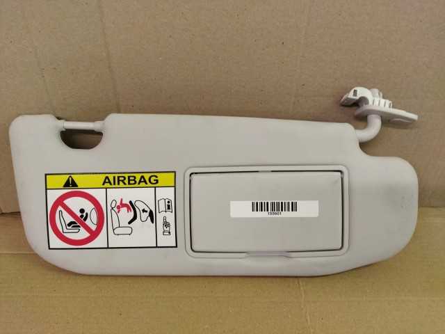 Fiat Tipo 2015- jobb oldali napellenző, felhajtható tükrös