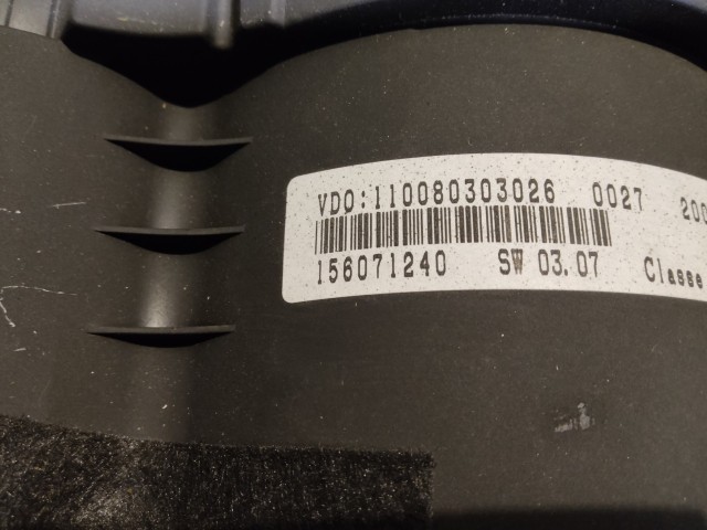 Alfa Romeo 147 2005-2010 Diesel kis kijelzős óracsoport  156071240