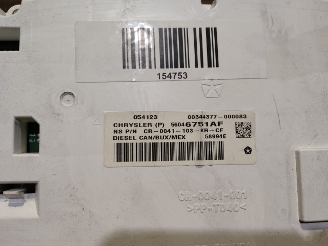 Fiat Freemont Diesel óracsoport 56046751af