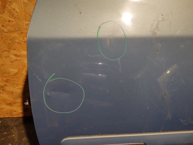 154947 Renault Espace 2002-2006 bal első ajtó a képen látható sérülésekkel!!!