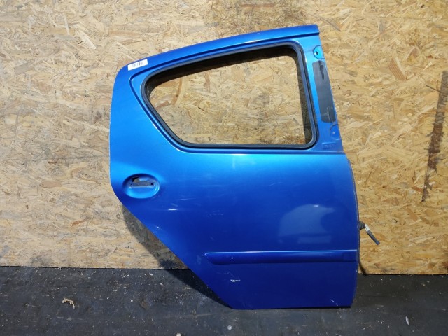 157575 Toyota Aygo 2005-2014 jobb hátsó kék színű ajtó