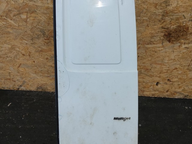 157581 Fiat Doblo 2000-2009 jobb hátsó zárt raktérajtó, a képen látható sérülésekkel