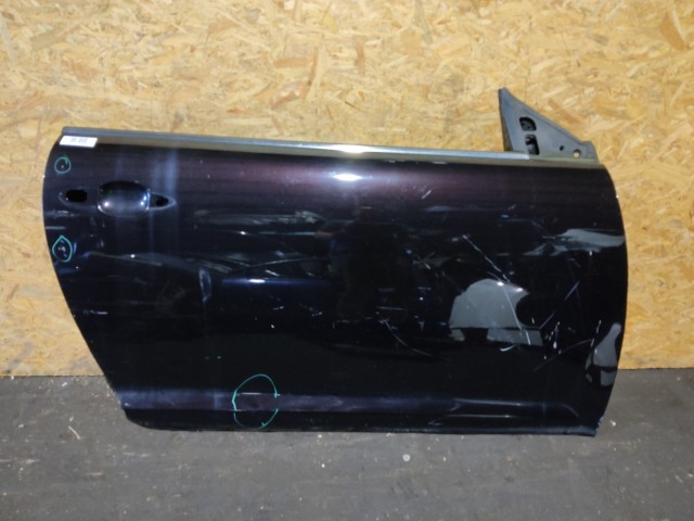 157613 Alfa Romeo MiTo 2008-2018 vulcan nero színű Jobb oldali ajtó, képen látható sérüléssel