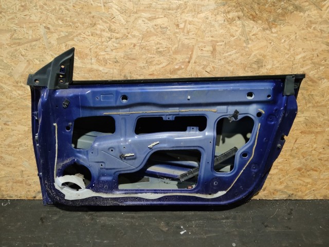 157620 Alfa Romeo MiTo 2008-2018 kék színű Jobb oldali ajtó, képen látható sérüléssel