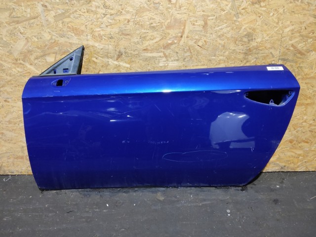157631 Alfa Romeo Brera 2005-2010 kék színű bal oldali ajtó, a képen látható sérüléssel