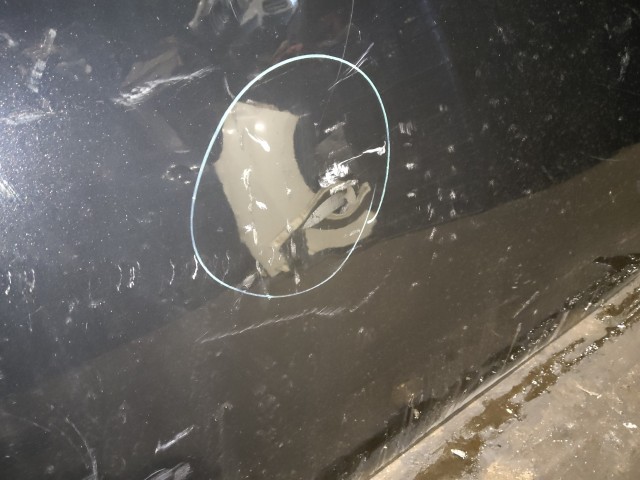 157633 Alfa Romeo Brera 2005-2010 fekete színű bal oldali ajtó, a képen látható sérüléssel