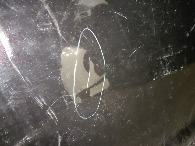 157648 Alfa Romeo MiTo 2008-2018 vulcan nero színű Jobb oldali ajtó, képen látható sérüléssel