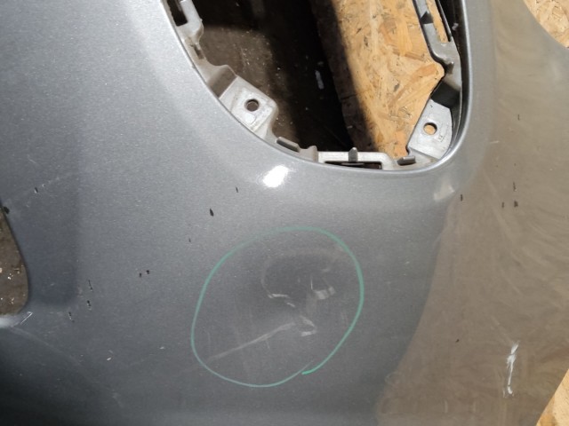 157772 Fiat Punto Evo 2009-2011 szürke színű, hátsó lökhárító , a képen látható sérüléssel