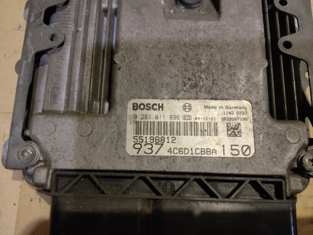 157920 Alfa Romeo 147 2000-2010 1,9 16v Diesel motorvezérlő szett 55198812 , 0281011896