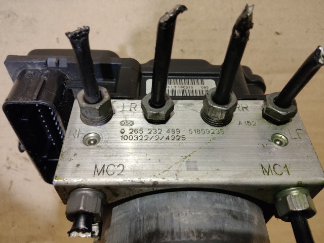 Fiat 500 Abs  Bosch 0265232489 51859235 