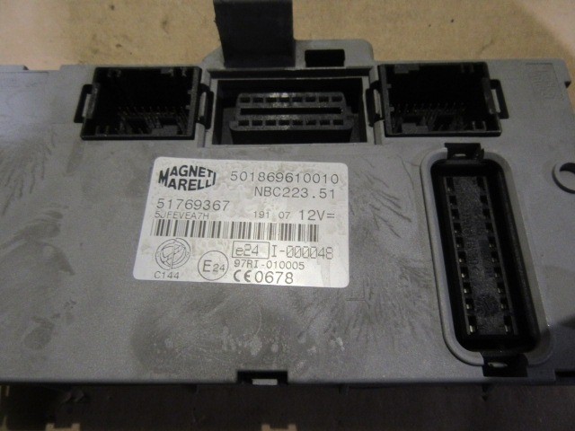 25951 Fiat Doblo II. 1,9 8v Jtd 105 Le motorvezérlő szett 0281012864 , 51798817