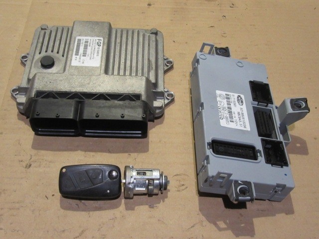 31460 Lancia Ypsilon II. 1,3 16v Diesel motorvezérlő szett 55194016