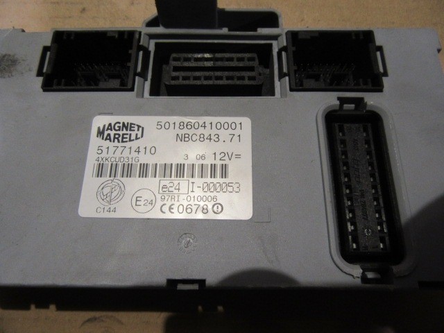 51846 Lancia Ypsilon II. 1,3 16v Jtd, motorvezérlő szett 55202548