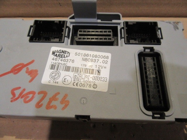 71938 Alfa Romeo 147 2,0 TS motorvezérlő szett 0261206707 , 73501817