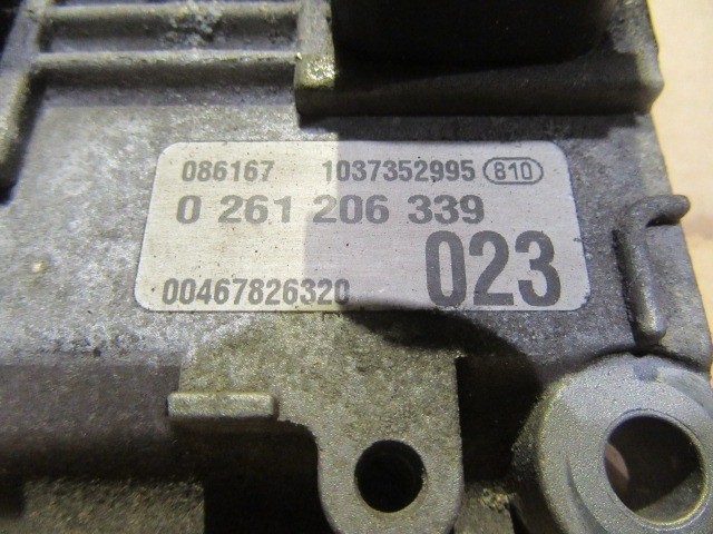 Fiat Punto 2 1,2 16v benzines motorvezérlő 0261206339 , 46782632