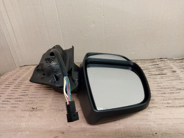 Fiat Doblo 2009- utángyártott új, bal oldali visszapillantó tükör 6 vezetékes, osztott tükrös 