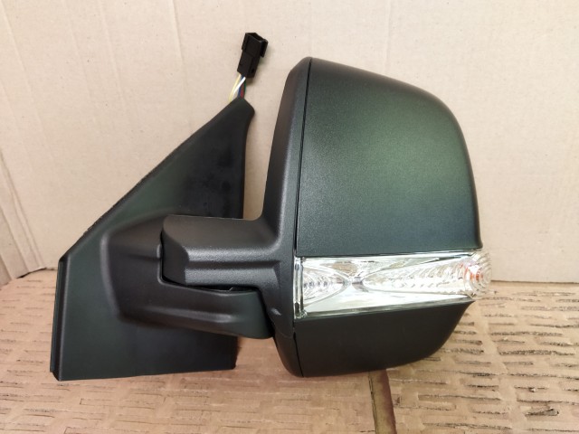 Fiat Doblo 2009- utángyártott új, bal oldali visszapillantó tükör 6 vezetékes, osztott tükrös 