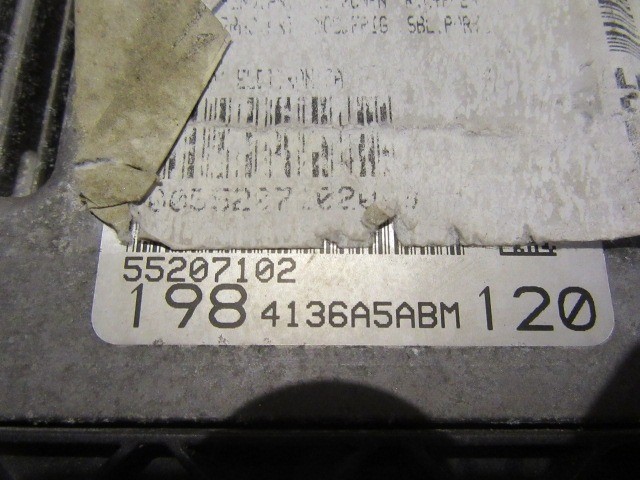 36356 Fiat Bravo II.  1,9 8v Diesel motorvezérlő szett 55207102 , 