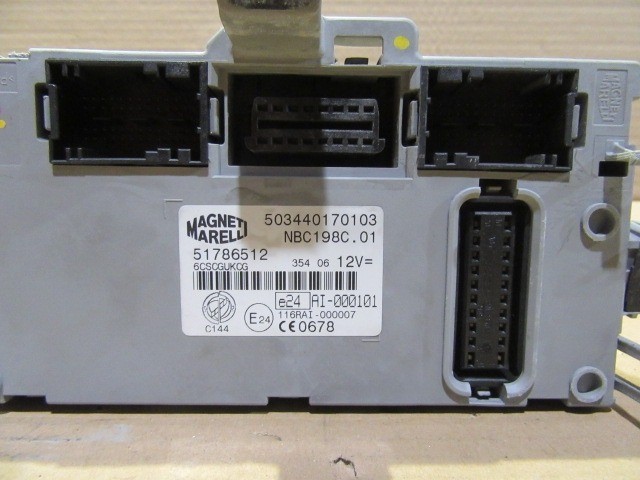 36356 Fiat Bravo II.  1,9 8v Diesel motorvezérlő szett 55207102 , 