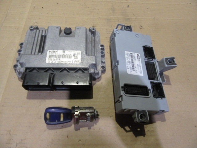 25999 Fiat Doblo II. 1,9 8v Diesel motorvezérlő szett 0281012864 , 55200674