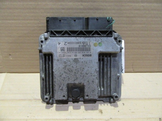 Alfa Romeo 156 2,4 Jtd 20v, motorvezérlő 55198818 , 0281010988 