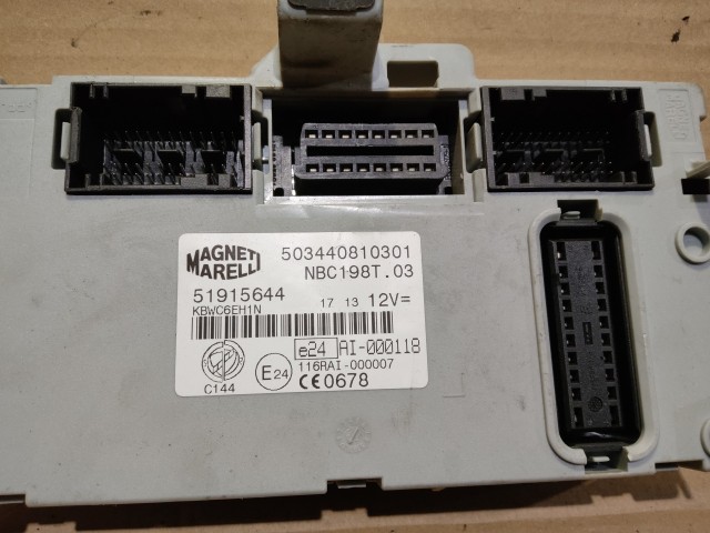 Fiat Bravo 2007-2014  Immobiliser doboz 51915644