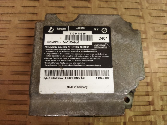 Fiat Ducato 2001-2006 Légzsák indító elektronika 1328448080