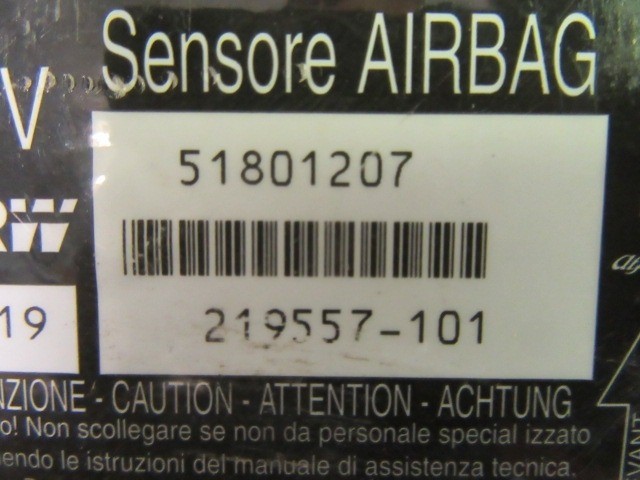 Fiat Idea, Lancia Musa légzsák indító elektronika 51801207