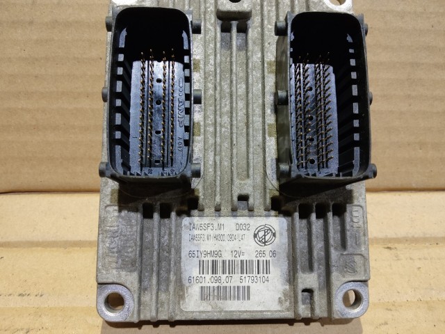 Fiat Grande Punto 1,2 8v benzin motorvezérlő szett 51795429