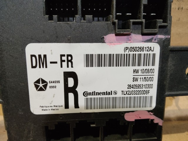 Fiat Freemont 2011-2015 Elektronika P05026612aj