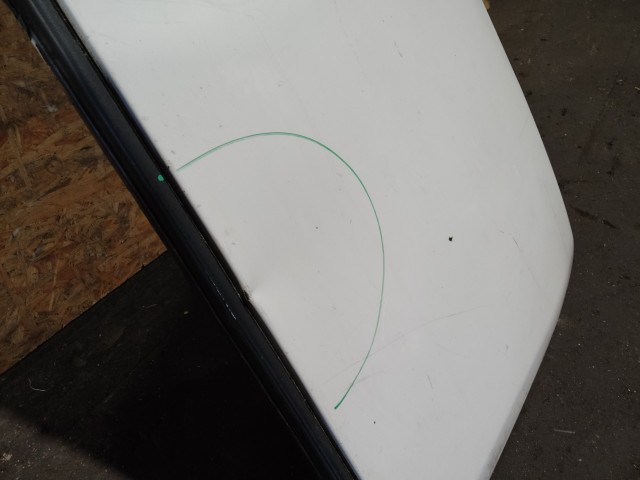 160498 Fiat Doblo 2000-2009 jobb hátsó üveges raktérajtó, a képen látható sérülésekkel