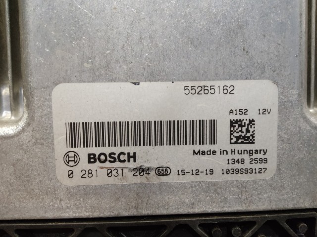 Fiat 500x , Jeep Renegade 1,6-2,0 16v Diesel motorvezérlő 55265162 , 0281031204