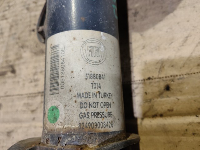 Fiat Doblo III.  2009-2015  Jobb első  Lengéscsillapító Citrom Kék Citrom színjelölésű rugóval